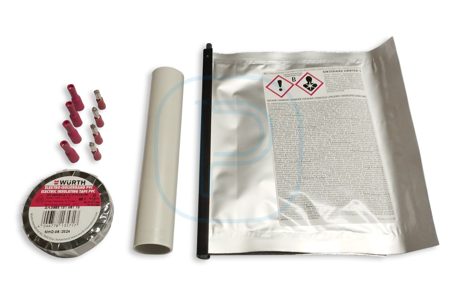 Kit pour jonction étanche de pompe immergée (résine 80ml)